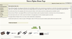 Desktop Screenshot of marcopipino.it